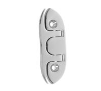 Toyvian Grade Stainless Steel Folding Dock Cleat for Boats Kayaks and Yachts Space-saving Anti-corrosion Mooring Hardware Heavy-duty Pull-up Design for Secure Tie-downs