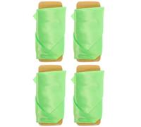 Toyvian Green Silk Allegro Kuaiban Clappers for Boy Girl Traditional Bamboo Percussion Instruments for Stage Performance and Learning