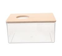 Toyvian Guinea Pig Toy Litter Tray Lid Chinchilla Dust for Hamster Accessories Gerbil Sand Bath Box