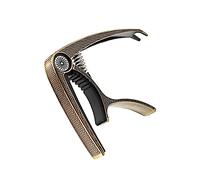 Toyvian Guitar Capo High Elastic Spring for Acoustic and Electric Guitars Portable Metal Clamp String Instruments Creative Design for Enhanced Performance and Stability