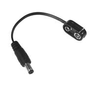 Toyvian Guitar Effect Pedal Power Cord 9v Dc Mobile USB Charging Cable with Positive Outer Negative Inner Connector for Portable Guitar Effectors