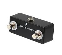Toyvian Guitar Effects Foot Switch Pedal Momentary Footswitch Dual Loop Effects Pedal for Electric Guitar