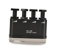 Toyvian Guitar Finger Exerciser for Piano Practice Fa-10p Plastic 60g 2.5-6 Lbs Adjust Black Compact Hand Strengthener