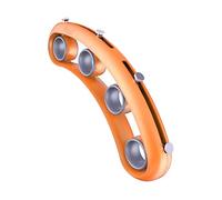 Toyvian Guitar Finger Expander Trainer for Left Hand Plastic Finger Stretcher for Musical Instruments Orange Suitable for Ukulele and Piano