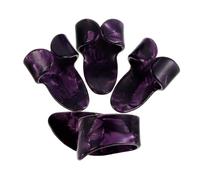 Toyvian Guitar Finger Picks for Right Hand Comfortable Thumb and Fingerstyle Picks with Stylish Iron Box for Guitar Mandolin Banjo and Ukulele Players