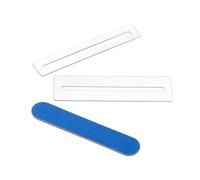 Toyvian Guitar Fingerboard Protector Set 3pcs Fret Polishing Guard for Guitar Frets Luthier Tool Kit with Metal Fretboard Shield and Polishing