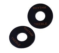 Toyvian Guitar Gasket Plastic Toggle Plate Washer Pad Covers for Rhythm Treble Switches Essential Guitar Parts and Accessories