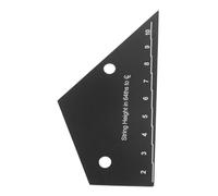 Toyvian Guitar Measuring Tape for String Action Gauge Ruler Tool for Electric Bass Setup Accurate String Height Measurement for Guitar Accessories
