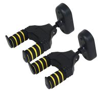 Toyvian Guitar Mount Set 2x Wall Mount Guitar Hangers Guitar Stand Accessories Secure Ukulele Hanger Metal Plastic Guitar Hooks Uk