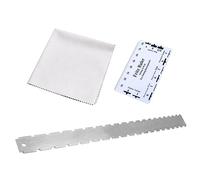 Toyvian Guitar Neck Measuring Tool Kit Notched String Action Gauge Fret Rocker for Accurate Setup Versatile Luthier Tools for Guitar Maintenance and Adjustments