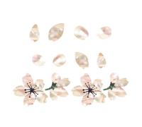 Toyvian Guitar Panel Stickers 2pcs Cherry Blossom Decals for Ukulele and Bass Floral Petal Design Easy Application Suitable for Guitar Bass Ukulele Musical Supplies