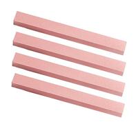 Toyvian Guitar String Cleaning Wipe Set 4Pcs Frosted Stone Guitar Cleaning Tool for String Instrument Maintenance Prevent Rust Improve Touch Feeling Brown 10.2X1X1Cm