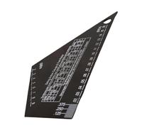 Toyvian Guitar String Height Ruler for Electric Guitar String Action Gauge for Precision Measurement