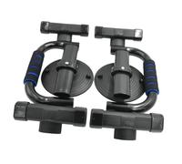Toyvian H-type Bars with Suction Cup Non-slip Grip Fitness Body Building Tool for Home Gym Indoor Sports Muscle Training Upper Body Workout Equipment