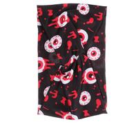 Toyvian Halloween Headband for Women Wide Knotted Elastic Fabric Hairband with Eyeball Print, Not Easy to Break, for Themed Gatherings and Halloween Parties