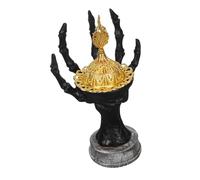 Toyvian Halloween Resin Incense Burner with Lid Ghost Claw Design for Aromatherapy and Scary Ghost Decoration Resin Holder for Home Office Yoga Bedroom Indoor Outdoor Festive Ornament