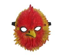 Toyvian Halloween Rooster Mask for Cosplay Comfortable Elastic Band for Parties Stage Performances and Halloween Decor Scary Rooster Prop for Festive Occasions
