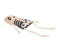 Toyvian Halloween Skull Shaped Catnip Filled Cat Plush Interactive | Chew Friendly Bite Resistant, Crinkling Texture for Indoor Self Play, Kittens and Anxious Cats
