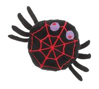 Toyvian Halloween Spider Plush Cat Interactive Catnip Chew for Indoor Cats Lightweight Teething Bite Resistant Fun Cartoon Shaped Design to Keep Pets Entertained