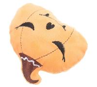 Toyvian Halloween Themed Refillable Catnip Pumpkin Shaped Plush Interactive Plaything for Cats Durable and Engaging Pet Teething for Active Play and Exercise