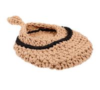 Toyvian Hamster Cage Hanging Hammock with Black-edged Mini Net, Cotton Woven Warm Sleeping Bed for Small Pets, 14x15cm Pet Rat Cage Accessory for Dwarf Hamsters and Guinea Pigs