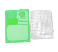 Toyvian Hamster Castle Chinchilla Cage Small Hamster House Guinea Pig Nest Rat Hut