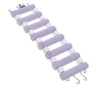 Toyvian Hamster Climbing Ladder Wood Ladder Cultivates Abilities Provides Basic Physical Activity Wooden Smooth Appearance Fashionable Small Animal Cage for Hamsters and Rats