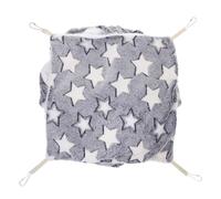 Toyvian Hamster Hammock Bed for Small Pets Cozy Warming Nest for Guinea Pigs Squirrels More Soft Double Layer for Winter Comfort Cages Homes