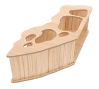 Toyvian Hamster Hideout Wooden Hamster Hiding out Chewable Sleeping Area Wood Cave Stylish Design Decorative Touch Small Animals