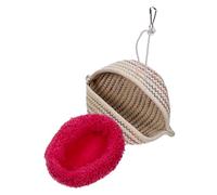 Toyvian Hamster Sleeping Hammock Bed for Pets Four Season Comfortable Hanging Rest Nest Easy to Install Guinea Pig and Rat Cage Accessory Saving Pet Hideout