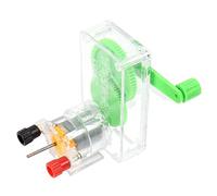 Toyvian Hand Crank Generator DIY Educational Interactive Physics Experiment Kit for Students for Learning Electricity Concepts and Stem Activities