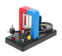 Toyvian Hand Cranked Electric Generator Portable Teaching Equipment for Physical Science Experiments Safe Easy to Assemble for Students Learning Electricity Concepts Design for Reliable