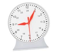 Toyvian Hand Link Clock Model Teaching Props for Educational Learning for Primary School Mathematics Movable Pointer Demonstration Clock for Classroom Use