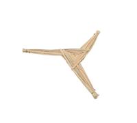 Toyvian Handcrafted St Brigid's Cross Straw Wall Hanging Decoration, Rustic Lightweight Irish Home Blessing Cross for Front Door or Tabletop, Traditional Natural Material, Easy to Hang