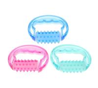 Toyvian Handheld Cellulite Massager Roller for Muscle Relief 3pcs Ergonomic Pp Design and Simple Operation Random Color for Full Body and Legs Massage Relaxation