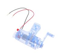 Toyvian Handheld Crank Generator Educational Physics Power Kit for Science Experiments DIY Model Tool Middle School Classroom Teaching Demonstration