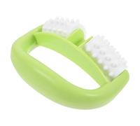 Toyvian Handheld Massage Roller for Legs and Arms with Comfortable Grip and Rotating Spiral, Ergonomic Design Muscle Massager for Athletes, for Yoga and Fitness Relaxation