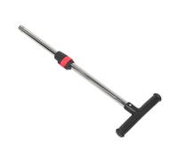 Toyvian Handle Steel and Stroller T-Shape with Replacement Ergonomic Release Quick Lock, Push Sturdy Plastic Stainless Bar Wide Compatibility for Baby Stroller and Wagon