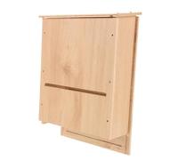 Toyvian Handmade Outside Bat Shelter Durable Bat House for Gardens Backyards Lightweight Design Space Saving Wooden Pet House for Outdoor Use