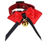 Toyvian Handmade Pet Collar with Bowknot Ornament Multifunctional Pet Decoration for Chickens Ducks and Geese Comfortable Durable Festival Accessory