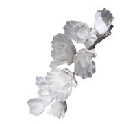 Toyvian Handmade Polymer Clay Flower Hair Vine Long Bridal Hairpin Accessory for Bride and Bridesmaid Lasting Beauty and Resist Fading, for Prom Party and Special Events