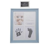 Toyvian Hands and Feet Print Mud Frame Baby Keepsake Photo Frame with Ink Pad for Newborn Handprints and Footprints Perfect for Baby Shower Gifts and Family Celebrations