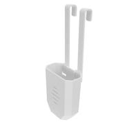 Toyvian Hanging Toilet Tablet Holder for Toilet Tank Abs Material with Spacesaving Shape, Holds Tablets in Place and Safeguards Internal Parts, for Hightraffic Public Facility and Home Use