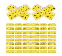 Toyvian Harmonica Scale Chart 60 Sheets Easy to Apply Key Labels for 12 Tone Diatonic Harmonicas Music Theory Reference for Beginners