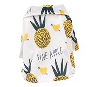 Toyvian Hawaiian Style Pineapple Pet Shirt for Dogs Lightweight Easy to Clean for Birthdays Weddings Comfortable Fit for Xl Breeds Stylish Summer Apparel