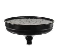 Toyvian Head Anti-Clogging in Rainfall with Water Retro Copper Black Waterfall-Style Shower Outlet and Design, Lightweight and Easy to Install for Bathroom Shower Supplies