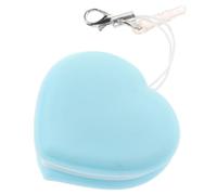 Toyvian Heart Shaped Portable Screen Cleaner Rope Multi-Purpose Macaron Mobile Phone and Eyeglasses Lens Cleaning Tool Convenient for Carrying and Hanging on Handbag