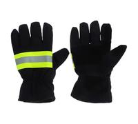 Toyvian Heat Resistant Fire-resistant Gloves for Firefighting with Polyester-cotton Material, Flexible and Precise Design for Professional Rescue Teams in Hazardous Scenarios