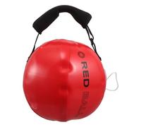 Toyvian Heavy Bag Kettlebell Sandbag Red Pvc Cloth Handle Weighted Bag with Targeted Muscle Engagement and Easy Fillable Design for Athletes during Kettlebell Sessions and On-the-go