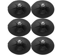 Toyvian Heavy Duty Boxing Bag Suction Cup Base 6Pcs Replacement with Anti-Slip Suction Pads for Freestanding Punching Bag Stand and Boxing Training